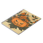 ヴィンテージ/ハロウィーン/秋/カボチャ ノートブック (左側)