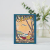 ヴィンテージ ハワイ諸島 旅行 アロハ パシフィック シーズンカード (スタンド正面)