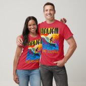 ヴィンテージ ハワイ サーフィン ラベル 7 Tシャツ (ユニセックス)