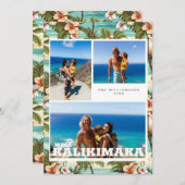 ヴィンテージ ハワイ | メレ カリキマカ ホリデー カード (正面/裏面)