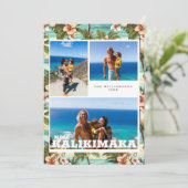 ヴィンテージ ハワイ | メレ カリキマカ ホリデー カード (スタンド正面)