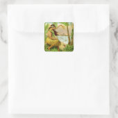 ヴィンテージ ハワイ 旅行 スクエアシール (バッグ)