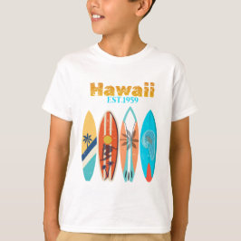 ヴィンテージ ハワイ 1959年創業 レトロ サーフボード Tシャツ