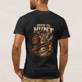 ヴィンテージ ハンティング Tシャツ | 鹿狩りギフト | アウトドア (裏面)