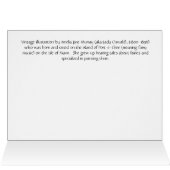 ヴィンテージ-ハンモックの妖精、 (内部横(上))