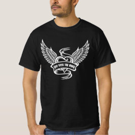 ヴィンテージ ハート ウィズ ウィングス Tシャツ