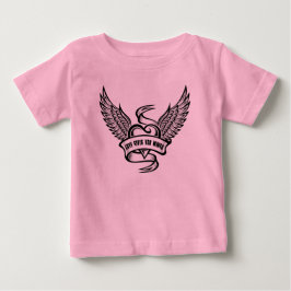 ヴィンテージ ハート ウィング ベビーTシャツ