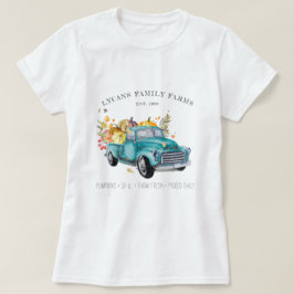 ヴィンテージ ハーベスト トラック | ファームハウス ファミリーネーム Tシャツ