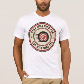 ヴィンテージ バイカー ロード モーション Tシャツ (正面)