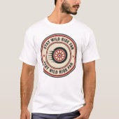 ヴィンテージ バイカー ロード モーション Tシャツ (正面)