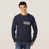 ヴィンテージ・バイブス、ホリデー・チア - レトロクリスマス Tシャツ (正面フル)