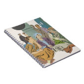 ヴィンテージ・バケーション、乗客がクルーズ船のデッキで過ごす ノートブック (右側)