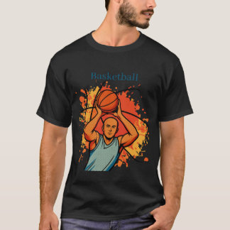 ヴィンテージ バスケットボール プレイヤー Tシャツ