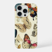 ヴィンテージ・バタフライーズ iPhoneケース (裏面)