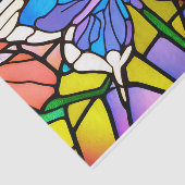 ヴィンテージ バタフライ ステンドグラス デコパージュ 薄葉紙 (詳細)