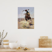 ヴィンテージ・バッド・ホス、チャールズ・M・ラッセル ポスター (キッチン)