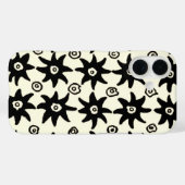 ヴィンテージ バティック スター テキスタイル 壁紙 パターン Case-Mate iPhoneケース (裏面 (横))
