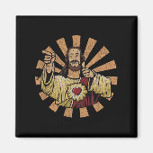 ヴィンテージ バディ A クリスト クリスマス ジーザス マグネット (正面)