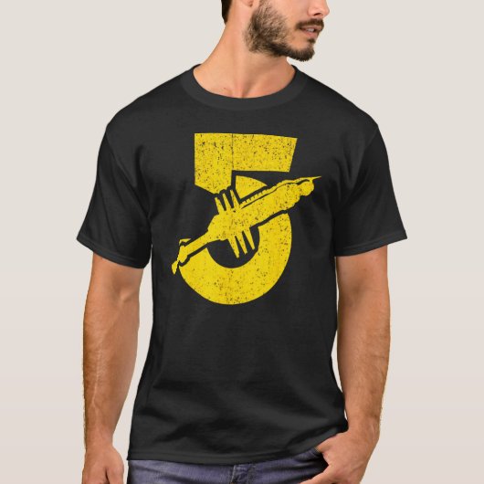 ヴィンテージ バビロン 駅 Tシャツ (正面)