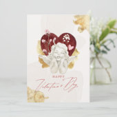 ヴィンテージ バレンタインの天使キューピッド シーズンカード (スタンド正面)