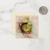 ヴィンテージ バレンタインデーのカード ノートカード (正面/裏面インサイチュ)