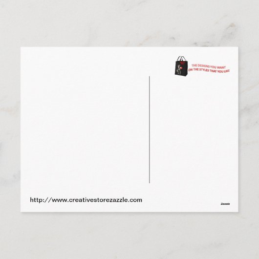 ヴィンテージ:バレンタインデー – シーズンポストカード (裏面)