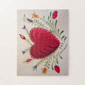 ヴィンテージ: バレンタインデー- ジグソーパズル (縦)