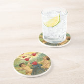 ヴィンテージ バレンタインデー, ビクトリアンチェルブ ハート コースター (側面)