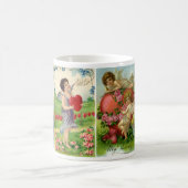 ヴィンテージ バレンタインデー, ビクトリアン エンジェル ハート コーヒーマグカップ (中央)