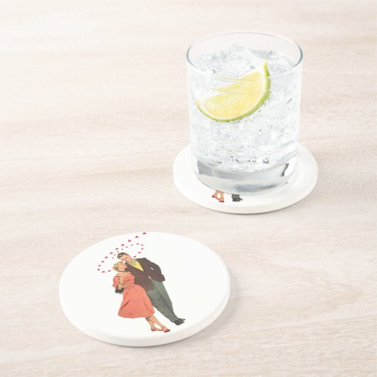 ヴィンテージ バレンタインデー, ロマンチック フローティング ハーツ コースター (側面)