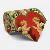 ヴィンテージ バレンタインデー、愛の天使たちの願い ネクタイ (ロール)