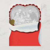 ヴィンテージ バレンタインデー 新婚夫婦 ラブ＆ロマンス 案内ポストカード (正面)