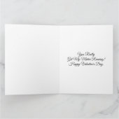 ヴィンテージ バレンタイン、あなたは私を狂わせるバレンタイン カード (内部)