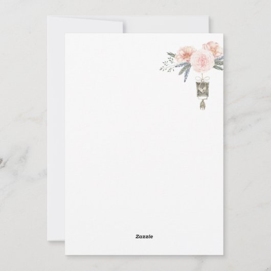 ヴィンテージ バレンタイン カップィド エンジェル シーズンカード (裏面)