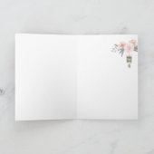 ヴィンテージ バレンタイン カップイド エンジェル サンキューカード (内部)