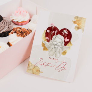 ヴィンテージ バレンタイン カップイド エンジェル シーズンカード