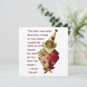 ヴィンテージ バレンタイン グリーティング カード (スタンド正面)