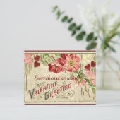 ヴィンテージ バレンタイン グリーティング シーズンポストカード (スタンド正面)