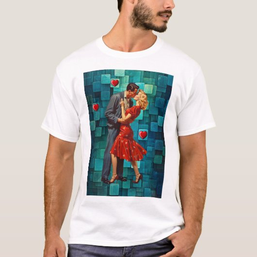 ヴィンテージ・バレンタイン・パッション Tシャツ (正面)
