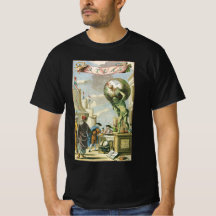 ヴィンテージ バロック時代の地図帳の表紙 世界の地球儀