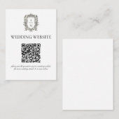 ヴィンテージ バロック ファインアート ルネサンス ミニマル エンクロージャーカード (正面/裏面)