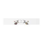 ヴィンテージ バロック ロココ 花 カルトゥシュ 招待状ベリーバンド (フラット)