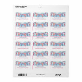 ヴィンテージ バンティング ウェディング/シャワー ラベル (フルシート)