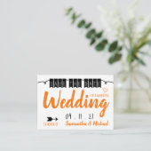 ヴィンテージ バンティング, セーブ・ザ・デート 封入カード エンクロージャーカード (スタンド正面)