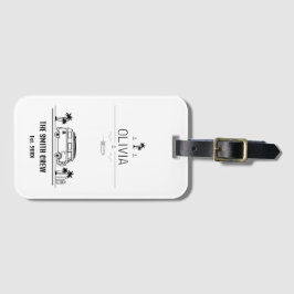 ヴィンテージ バンライフ サーファー クリュー ラゲッジタグ