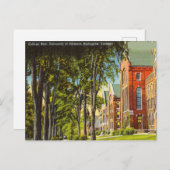 ヴィンテージ、バーモント、バーリントン、バーモント ポストカード (正面/裏面)