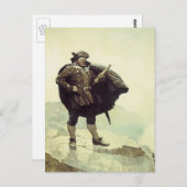 ヴィンテージ・パイレーツ、キャプテン・ビル・ボーンズ、NCワイス ポストカード (正面/裏面)