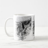 ヴィンテージ・パイレーツ、サー・ヘンリー・モーガン海 コーヒーマグカップ (左)