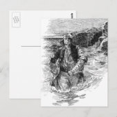 ヴィンテージ・パイレーツ、サー・ヘンリー・モーガン海 ポストカード (正面/裏面)