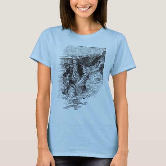 ヴィンテージ・パイレーツ、サー・ヘンリー・モーガン海 Tシャツ (正面)